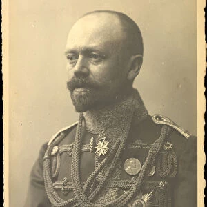 Photo Ak Prince Otto von Stolberg Wernigerode, portrait, uniform, medals