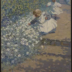 Picking Flowers, c. 1912 (oil on canvas)
