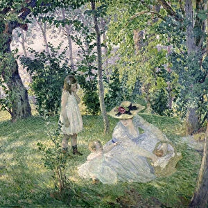 The Picnic, 1903 (oil on canvas)