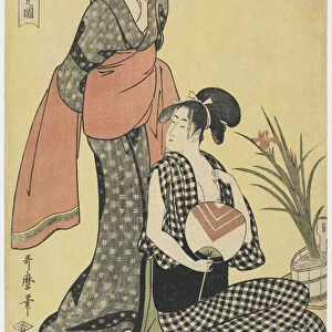 "Picture of the Lower Class", 1794-95 (colour woodblock print)