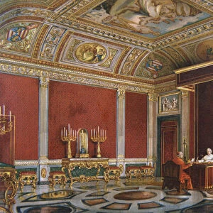 Pius IX in the Papal Audience Hall at the Quirinale