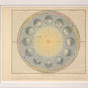 Planisphere(no. 3), from Tableaux du Systeme Planetaire, eng. A. Gianni, pub