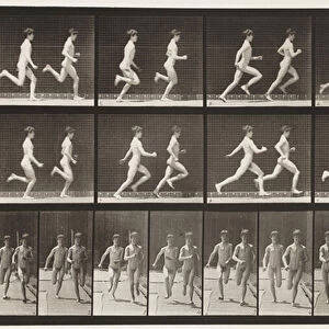 Plate 69. Running Two Models, 1872-85 (collotype on paper)
