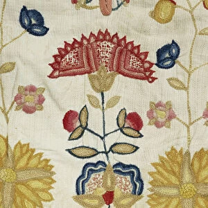 Pocket, 1720-40 (linen) (detail of 2632489)