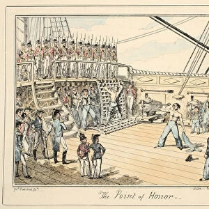 The Point of Honor, from Greenwich Hospital, a Series of Naval Sketches