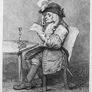 The Politician, etched by John Keyse Sherwin, 1775 (etching)
