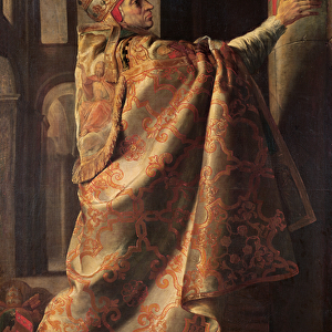 Pope Urban II (c. 1035-99) Consecrating the Church of St
