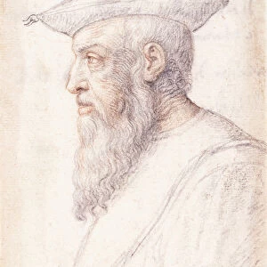 Portrait of Andrea Doria in profile to the left, wearing the order of the Golden Fleece