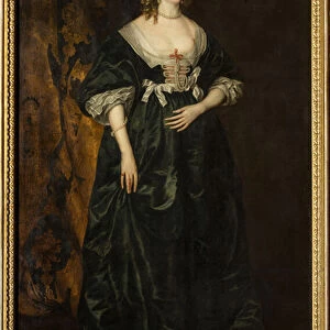 Portrait of Anna Sophia Herbert, Countess of Carnarvon (oil on canvas)