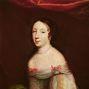 Portrait of Anne of Austria (1601-1666), Infanta of Spain, Queen consort of France and Navarre