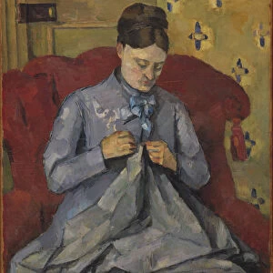 Portrait of the Artists Wife, 1877 (oil on canvas)