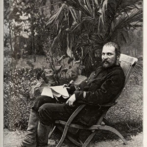Portrait of the author Dr. Charles Edouard Hocquard (1853-1911)