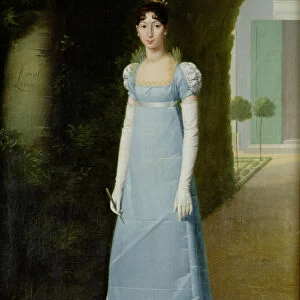 Portrait of Charlotte Bonaparte (1795-1865) 1808 (oil on canvas)