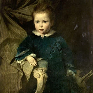 Portrait of a Child, 1874 (oil on canvas)