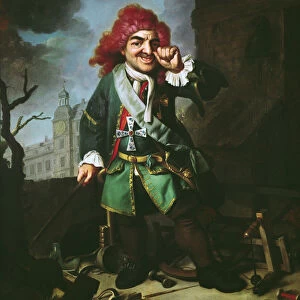 Portrait of Clemens Perkeo, Fool at the Court of Heidelberg (oil on canvas)