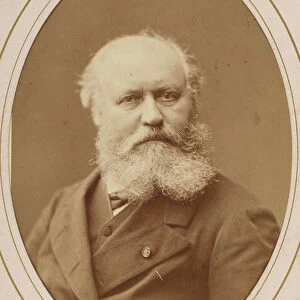 Portrait of the composer Charles Gounod (1818-1893), Anonymous. Albumin Photo