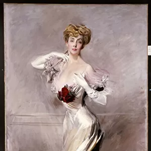 Portrait of the Countess Zichy, 1905 (oil on canvas)