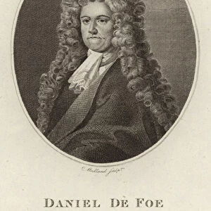 Portrait of Daniel Defoe (engraving)
