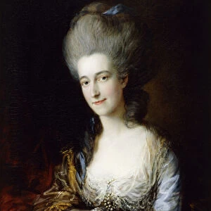 Portrait of Dorothea (oil on canvas)