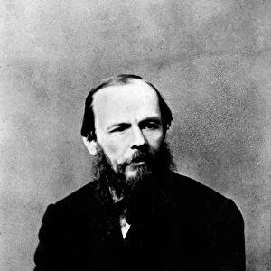 Portrait of Dostoyevsky sitting