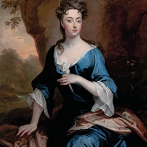 Portrait of Elizabeth Skipwith, Lady Craven, three-quarter-length