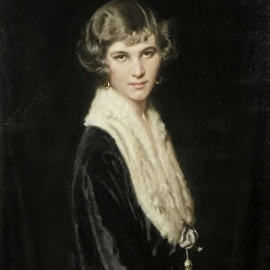 Portrait of Elizabeth Woodville (oil on canvas)