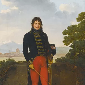 Portrait of Etienne Michaux (1771-1850), 1801 (oil on canvas)