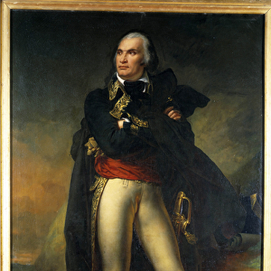 Portrait in foot of Charles Pichegru (1761-1804), General in Chief of the Armees of