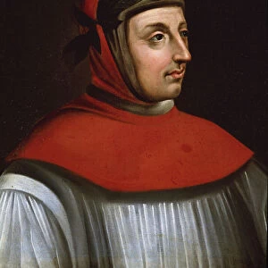Portrait of Francesco Petrarca, called Petrarch (Painting, 17th century)