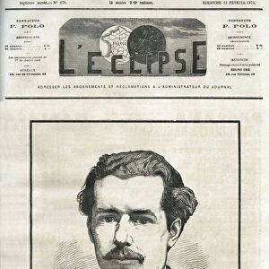 Portrait of Francois Polo, founder of "L Eclipse"