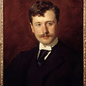 Portrait of Georges Feydeau (1862 - 1921) dramatic author