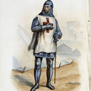 Portrait of Godefroy de Bouillon (1040 / 61-1100)