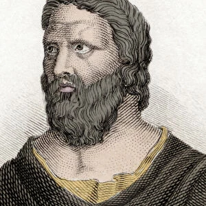 Portrait of the Greek philosopher Heraclite of Ephese (576-480 BC) (Heraclitus of Ephesus