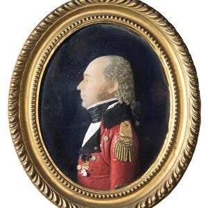 Portrait of a husband, late 18th century (wax)