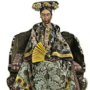 Portrait of Impress of China Tseu Hi (1834 -1908) Cixi (or Ts eu HI or here