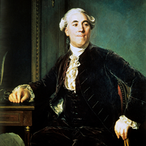 Portrait of Jacques Necker (1732-1804) He was Minister of Finance under Louis XVI