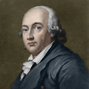 Portrait of Johann Gottfried Herder (1744-1803) German philosopher