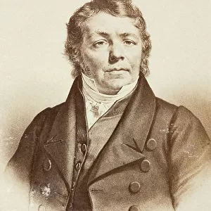 Portrait of Johann Nepomuk Hummel, 1860s (print)