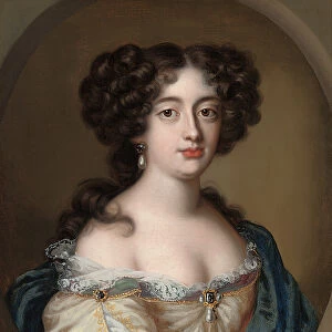 Portrait of a lady traditionally identified as Ortensia Mancini (oil on canvas)