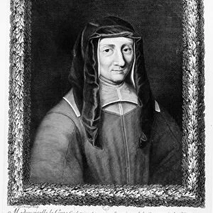 Portrait of Louise de Marillac (engraving)