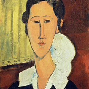 Portrait of Madame Hanka Zborowska, 1917 (oil on canvas)