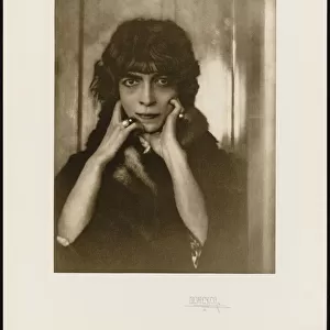 Portrait of the Marchesa Luisa Casati, 1912, printed c. 1940 (gelatin silver print)