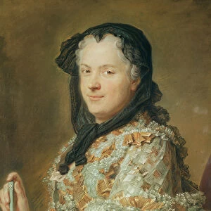 Portrait of Maria Leszczynska, Queen of France and Navarre, 1744-48 (pastel)