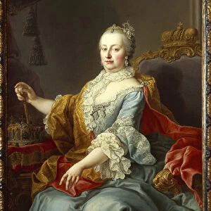 Portrait of Maria Theresa, Holy Roman Empress, 1750 (painting)