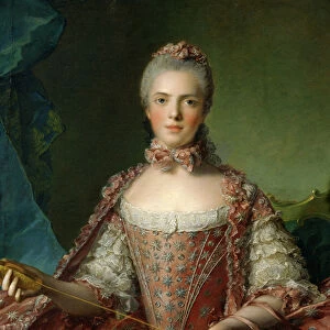 Portrait of Marie Adelaide (1759-1802) 1756 (oil on canvas)