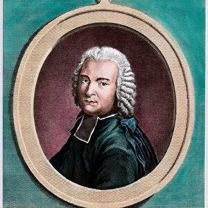 Portrait of Nicolas Louis de Lacaille (1713 - 1762), French astronomer