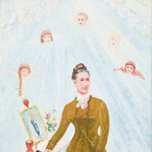 Portrait of Our Nurse, Margaret Burgess, 1929 (oil on canvas)