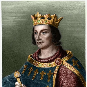 Portrait of Philip III of France, dit Philippe le Hardi (1245-1285