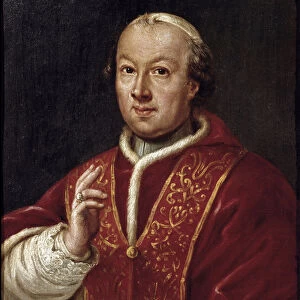 Portrait of Pope Pius VI, 18th century (painting)