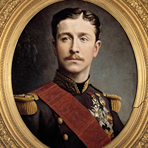 Portrait of Prince Imperial Eugene Louis Napoleon (1856 - 1879), son of Napoleon III